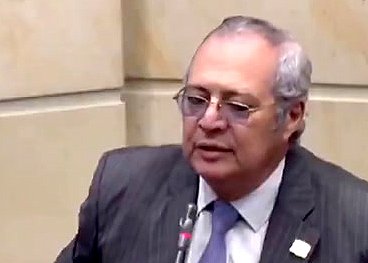 Al norte de Bogotá fue detenido expresidente del Senado